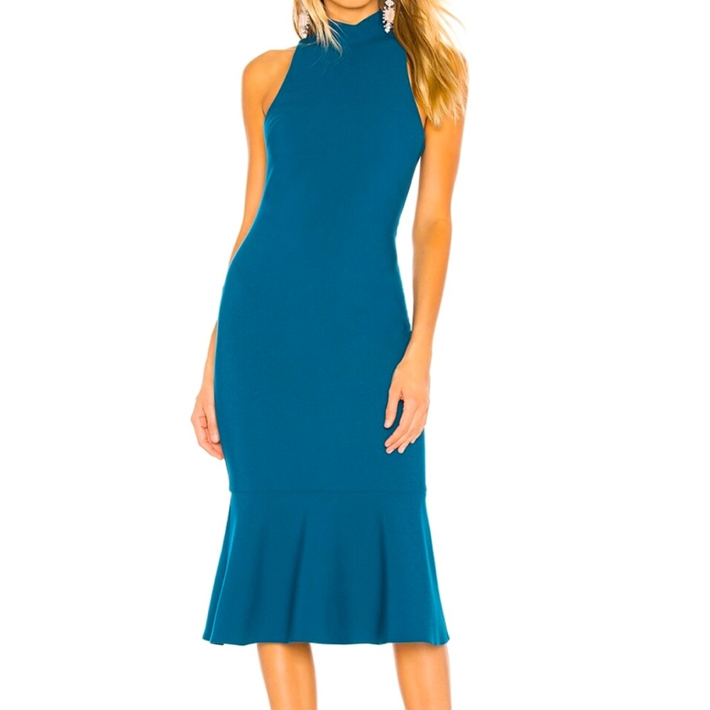 Likely revolve teal dress size 2